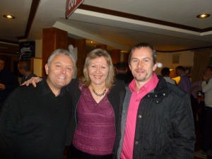 l-r: Steve, Diane and Troy