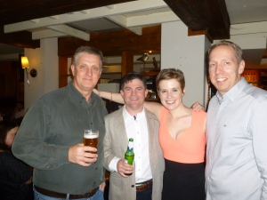 l-r: Barry, Craig, Katie and Gary