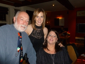 l-r: Frank, Jess and Tracy